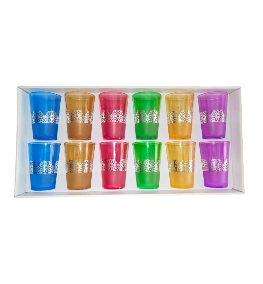 Bicchieri di tè da 12 Pezzi – Eleganza e Praticità per Ogni Occasione - immagine 2