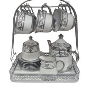 “Set Caffè Premium (16Pezzi) – Eleganza Completa in Ogni Dettaglio! ☕✨”