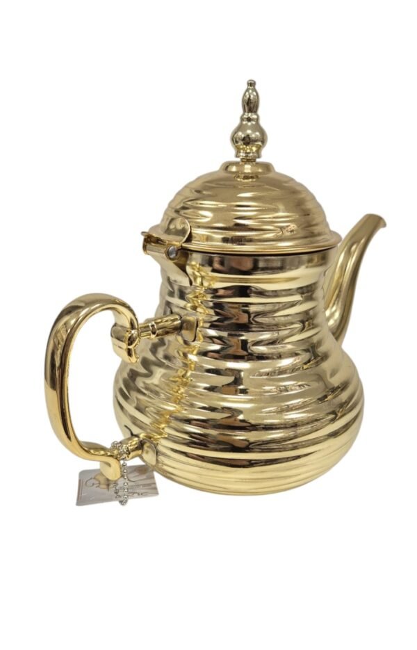 ✨ Elegante Teiera Dorata – Design Raffinato e Tradizionale 1,2L ✨ - immagine 2