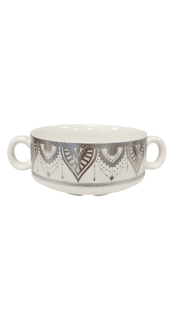 Set Zuppa in Ceramica con Supporto – 16 Pezzi dal Design Elegante - immagine 4