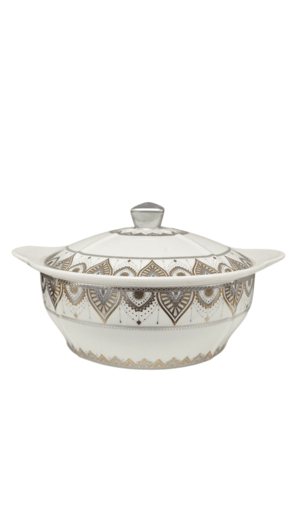 Set Zuppa in Ceramica con Supporto – 16 Pezzi dal Design Elegante - immagine 2