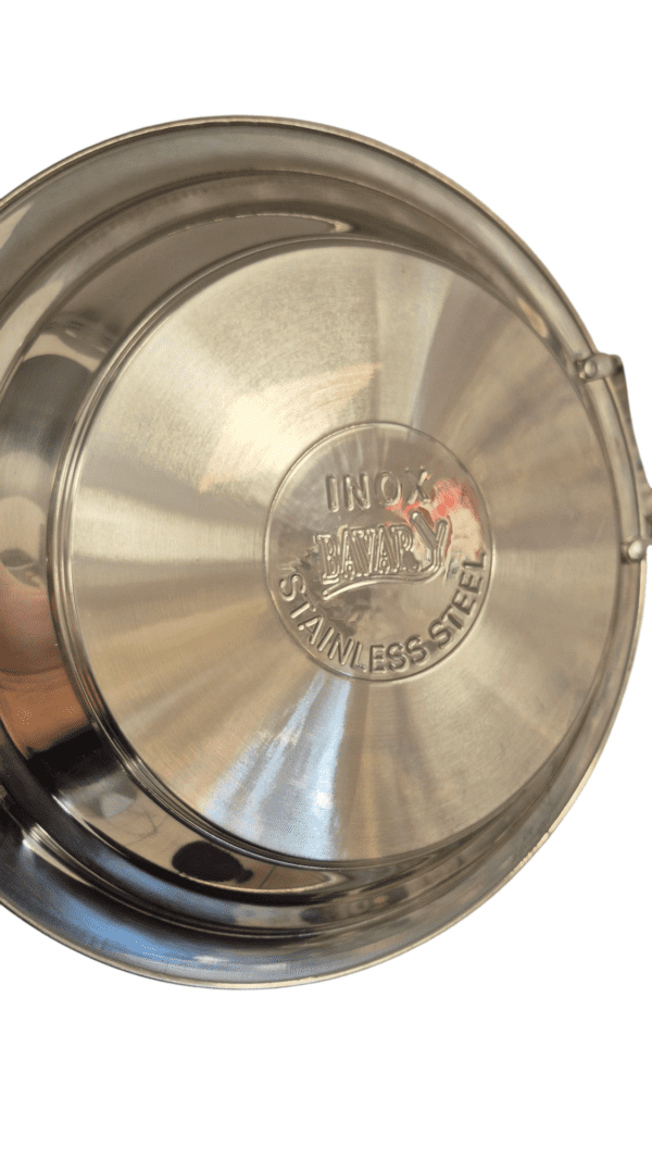 Tajine tradizionale marocchina in ceramica da 34 cm con fondo in acciaio inox - immagine 3