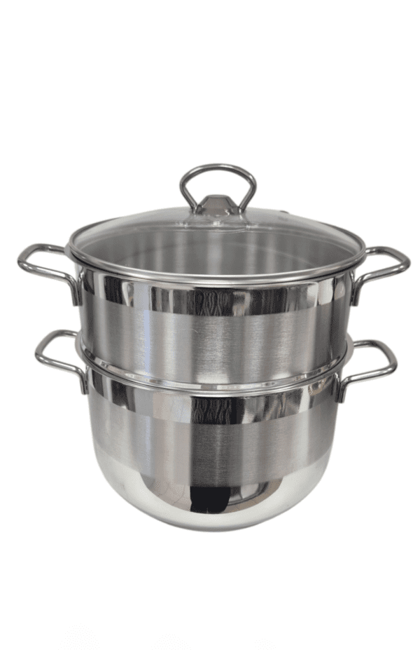 Couscoussiera in Acciaio Inox – Per Cuscus, Verdure e Carne al Vapore