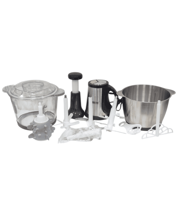 Tritatutto Multifunzione Elettrico e Manuale 2 in 1 – SWISS LINE Modello SW-MC312 - immagine 6