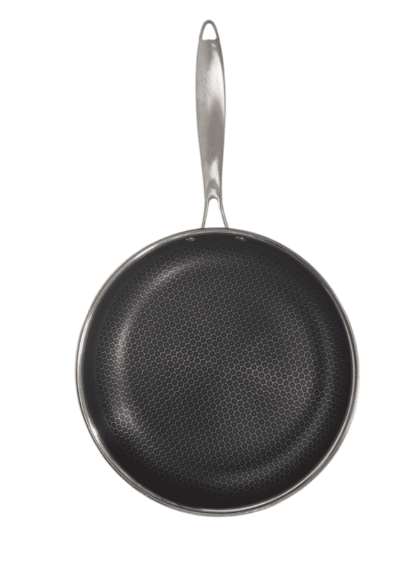 Padella in Acciaio Inossidabile Cheffinger 28 cm - Resistente ai Graffi e Facile da Pulire - immagine 3