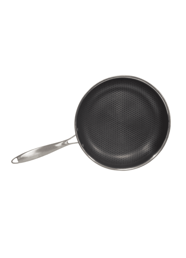 Padella in Acciaio Inossidabile Cheffinger 28 cm - Resistente ai Graffi e Facile da Pulire - immagine 2