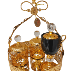 Bruciatore di Incenso Elegante e Decorativo