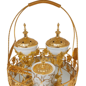 Bruciatore di Incenso Elegante e Decorativo