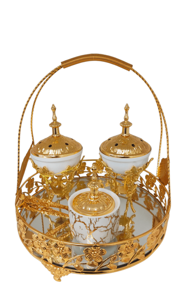 Bruciatore di Incenso Elegante e Decorativo