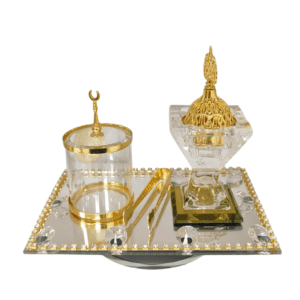 ✨ Bruciatore d'Incenso in Cristallo di Lusso✨(mibkhara)