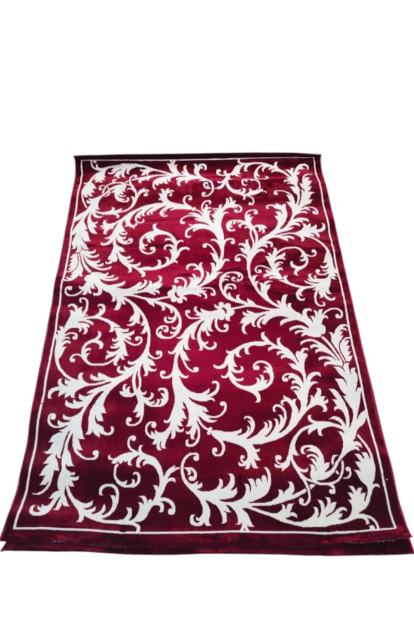 Tappeto Elegante Bordeaux 160×230 cm - Design Raffinato