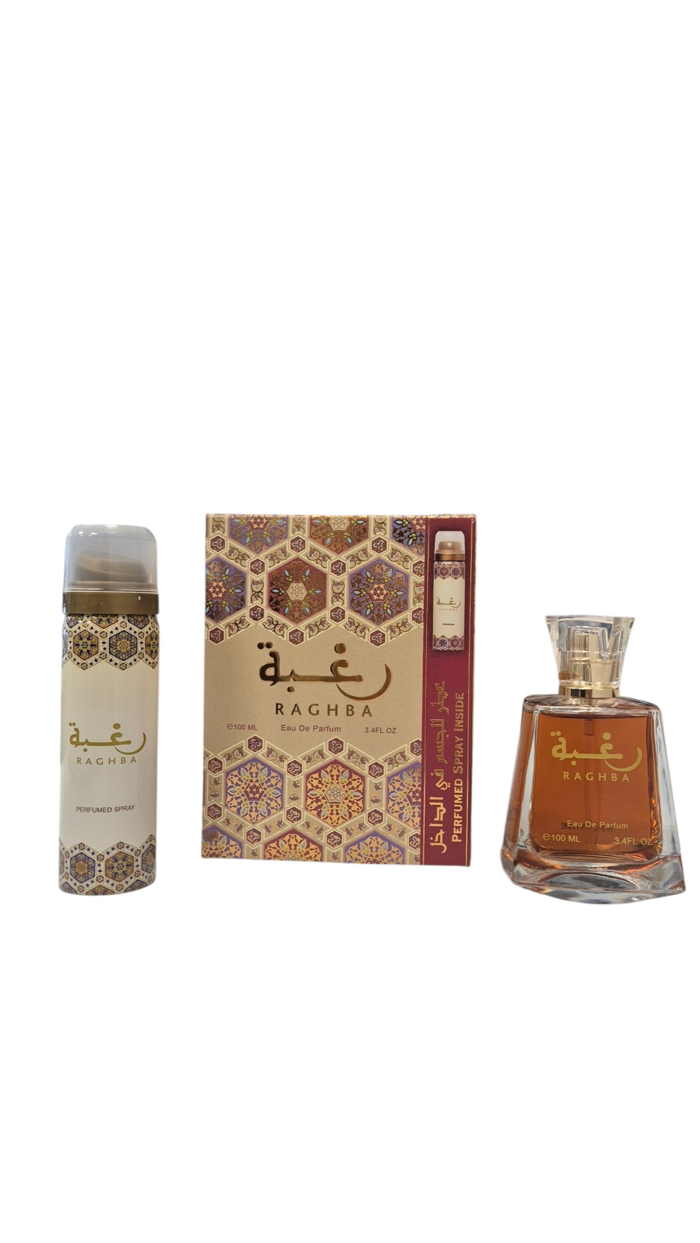 Lattafa Raghba – Eau de Parfum Unisex – Profumo Orientale Vanigliato (100ml)